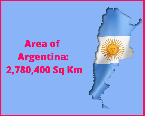 Area of Argentina compared to Alaska