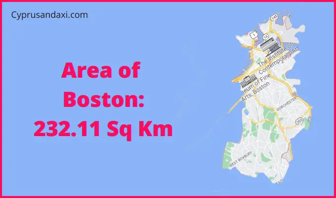 Area of Boston compared to Alabama