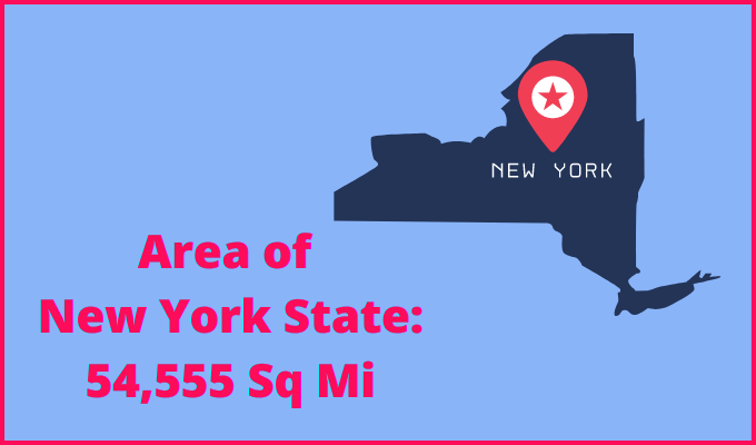 Area Of New York Compared To Maryland 