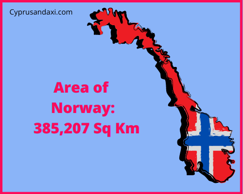 Area of Norway compared to Peru
