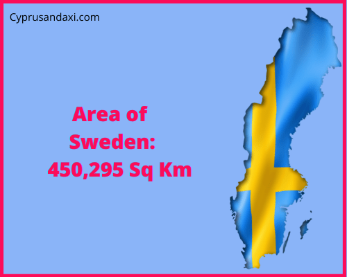 Area of Sweden compared to Arizona