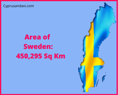 Area of Sweden compared to Illinois