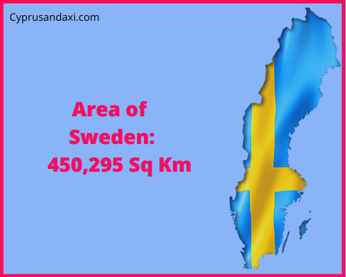 Area of Sweden compared to Qatar