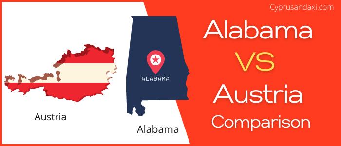 Is Alabama bigger than Austria