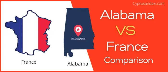 Is Alabama bigger than France