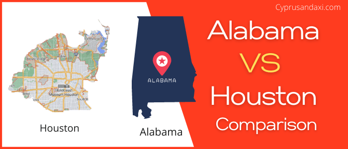 Is Alabama bigger than Houston Texas