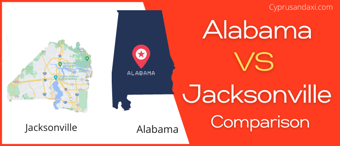 Is Alabama bigger than Jacksonville