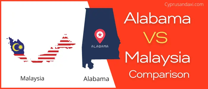 Is Alabama bigger than Malaysia