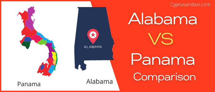 Is Alabama bigger than Panama