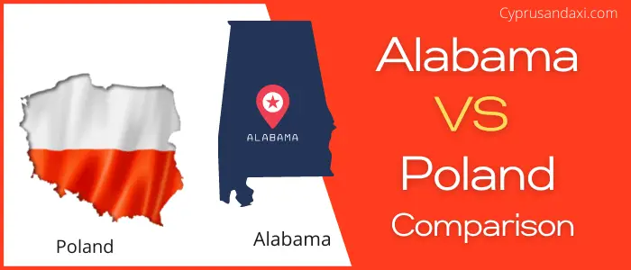 Is Alabama bigger than Poland