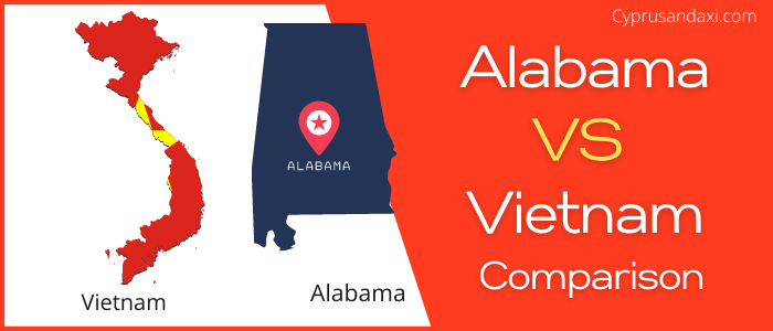 Is Alabama bigger than Vietnam
