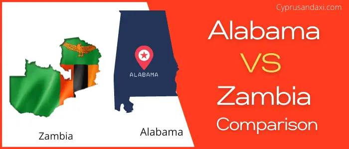 Is Alabama bigger than Zambia