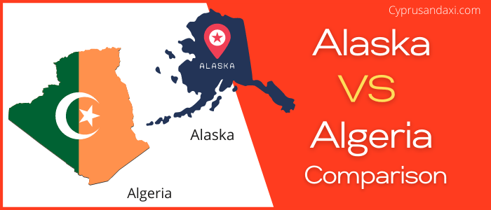 Is Alaska bigger than Algeria
