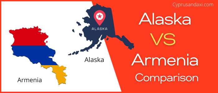 Is Alaska bigger than Armenia