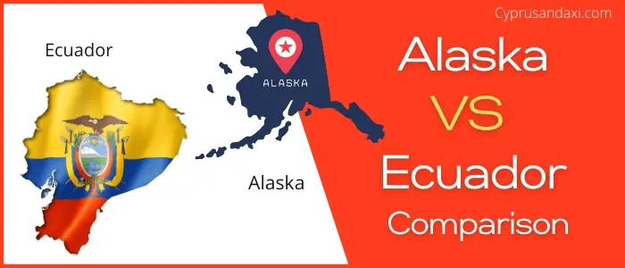 Is Alaska bigger than Ecuador