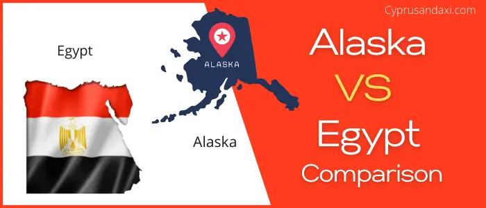 Is Alaska bigger than Egypt