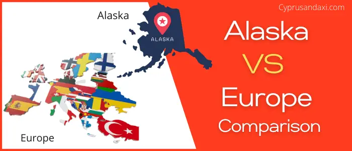 Is Alaska bigger than Europe