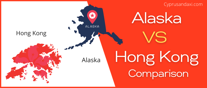 Is Alaska bigger than Hong Kong