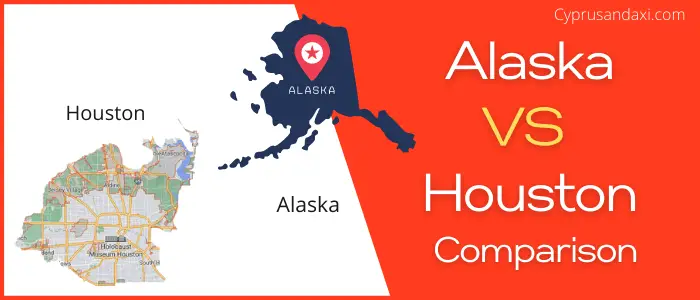 Is Alaska bigger than Houston