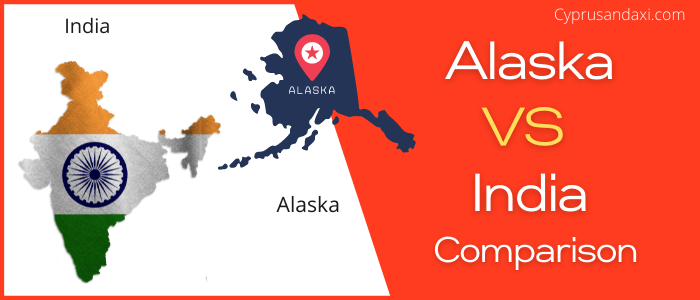 Is Alaska bigger than India