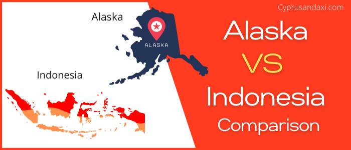 Is Alaska bigger than Indonesia