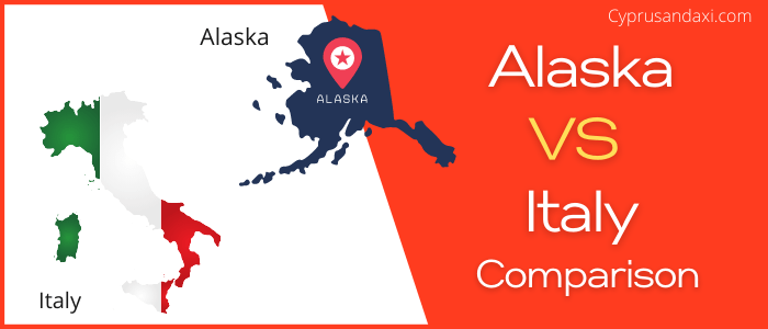 Is Alaska bigger than Italy