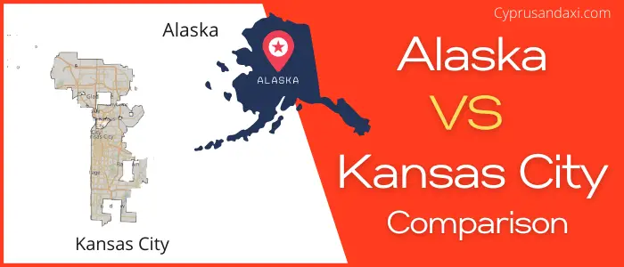 Is Alaska bigger than Kansas City
