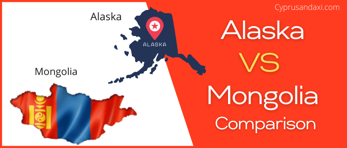 Is Alaska bigger than Mongolia