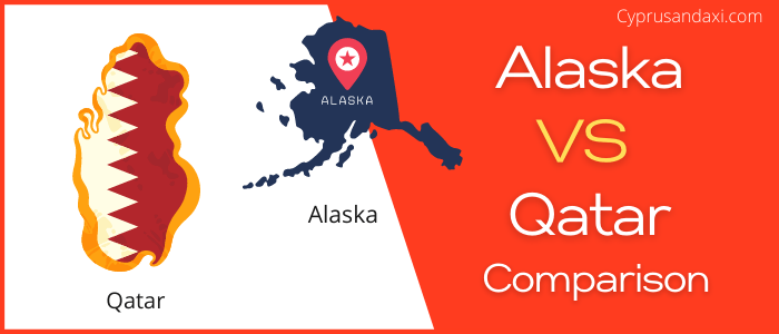 Is Alaska bigger than Qatar