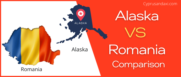 Is Alaska bigger than Romania