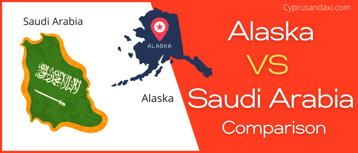 Is Alaska bigger than Saudi Arabia
