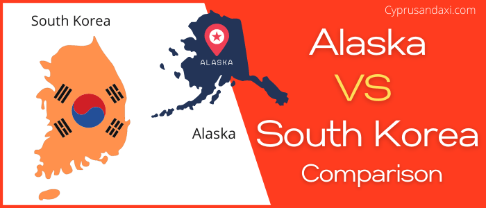 Is Alaska bigger than South Korea