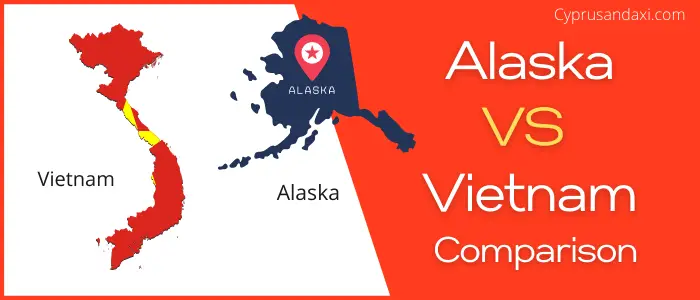 Is Alaska bigger than Vietnam