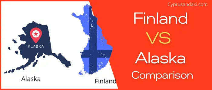 Is Finland bigger than Alaska