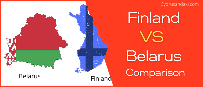Is Finland bigger than Belarus