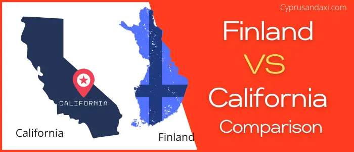 Is Finland bigger than California