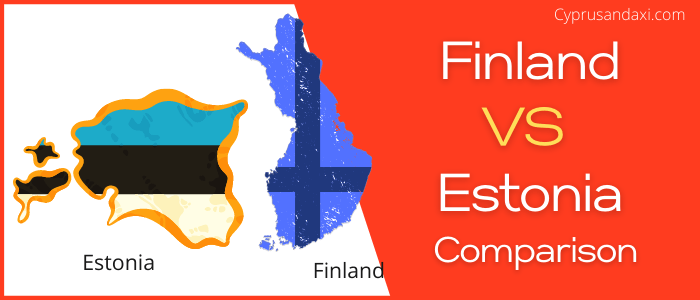 Is Finland bigger than Estonia