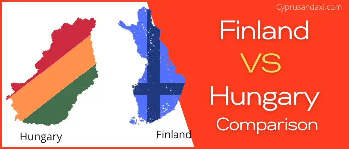 Is Finland bigger than Hungary