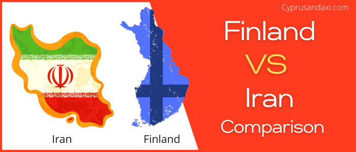 Is Finland bigger than Iran
