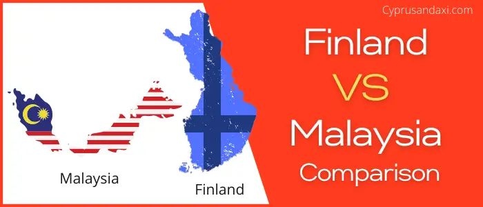 Is Finland bigger than Malaysia
