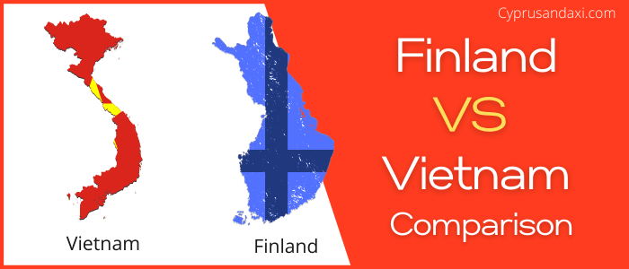 Is Finland bigger than Vietnam