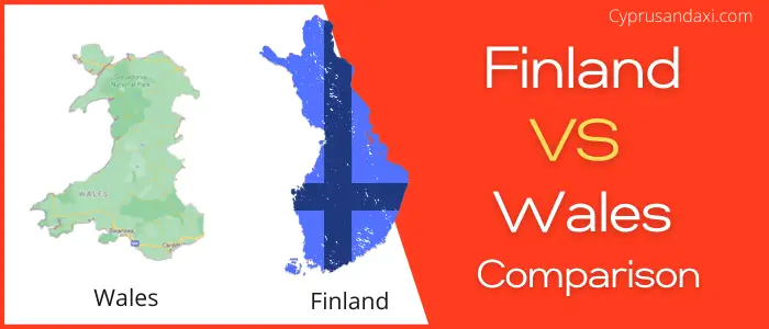 Is Finland bigger than Wales