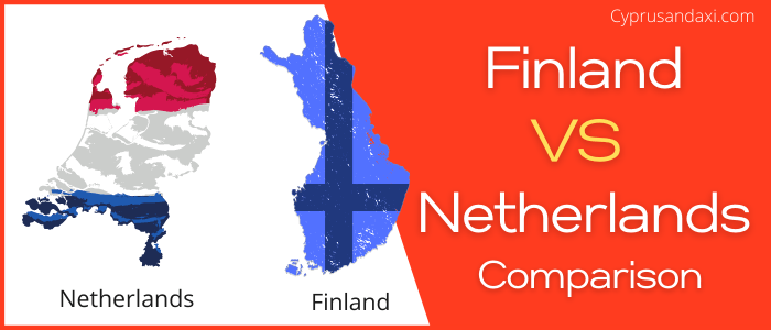 Is Finland bigger than the Netherlands