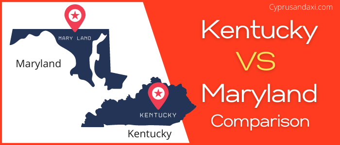Is Kentucky bigger than Maryland