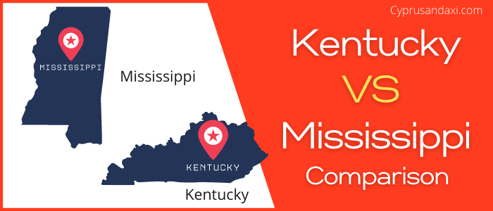 Is Kentucky bigger than Mississippi
