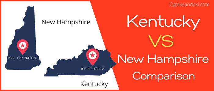 Is Kentucky bigger than New Hampshire