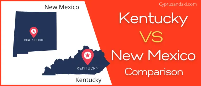 Is Kentucky bigger than New Mexico