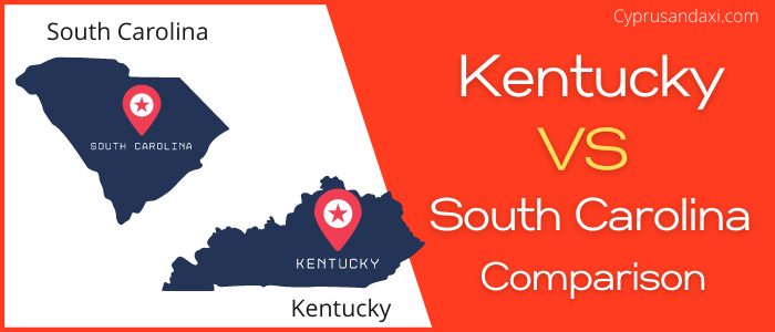 Is Kentucky bigger than South Carolina