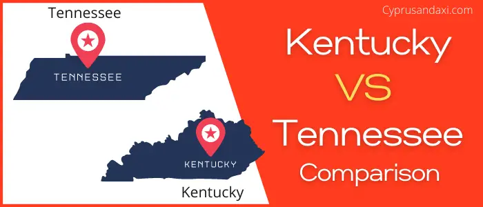 Is Kentucky bigger than Tennessee