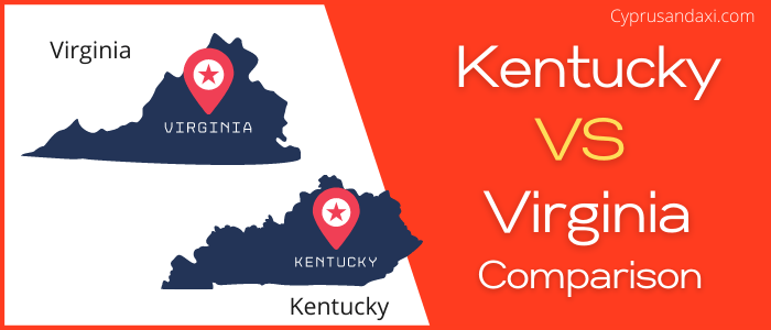 Is Kentucky bigger than Virginia